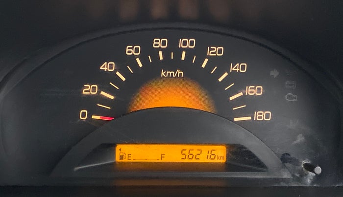 2013 Maruti Wagon R 1.0 LXI, Petrol, Manual, 56,484 km, Odometer Image