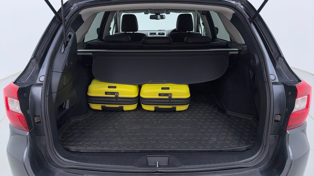 Boot Inside View with Luggage