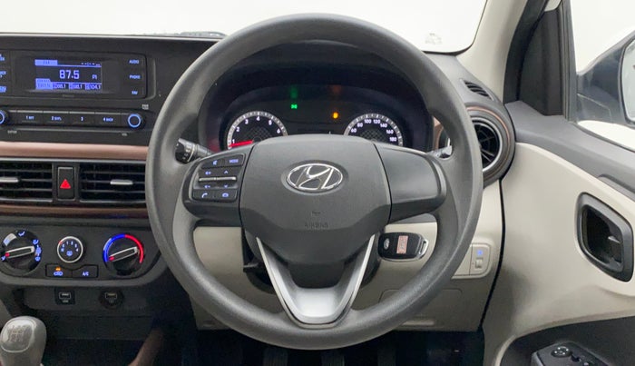 2020 Hyundai AURA S 1.2, Petrol, Manual, 57,481 km, Steering Wheel Close Up