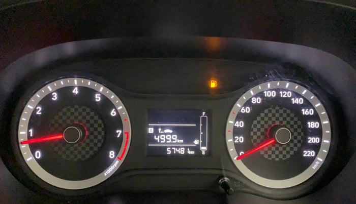 2020 Hyundai AURA S 1.2, Petrol, Manual, 57,481 km, Odometer Image