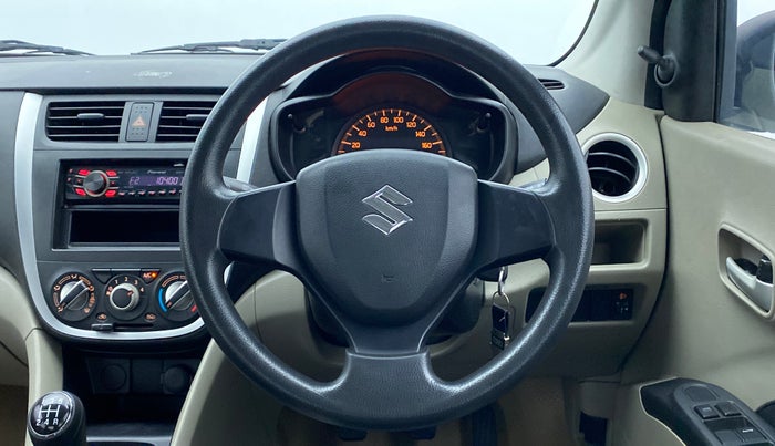 2014 Maruti Celerio VXI d, Petrol, Manual, 67,449 km, Steering Wheel Close Up