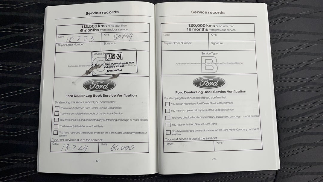 2015 Ford Ecosport Trend, Automatic, 50645 km, Service History