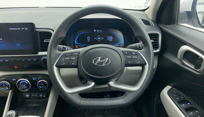 2022 Hyundai VENUE SX 1.0 (O) TURBO IMT, Petrol, Manual, 8,958 km, Steering Wheel Close Up