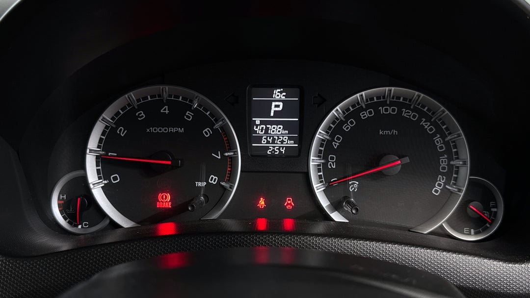 2015 Suzuki Swift Gl Navigator, Automatic, 64729 km, Odometer View