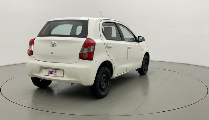 2014 Toyota Etios Liva G, Petrol, Manual, 73,506 km, Right Back Diagonal