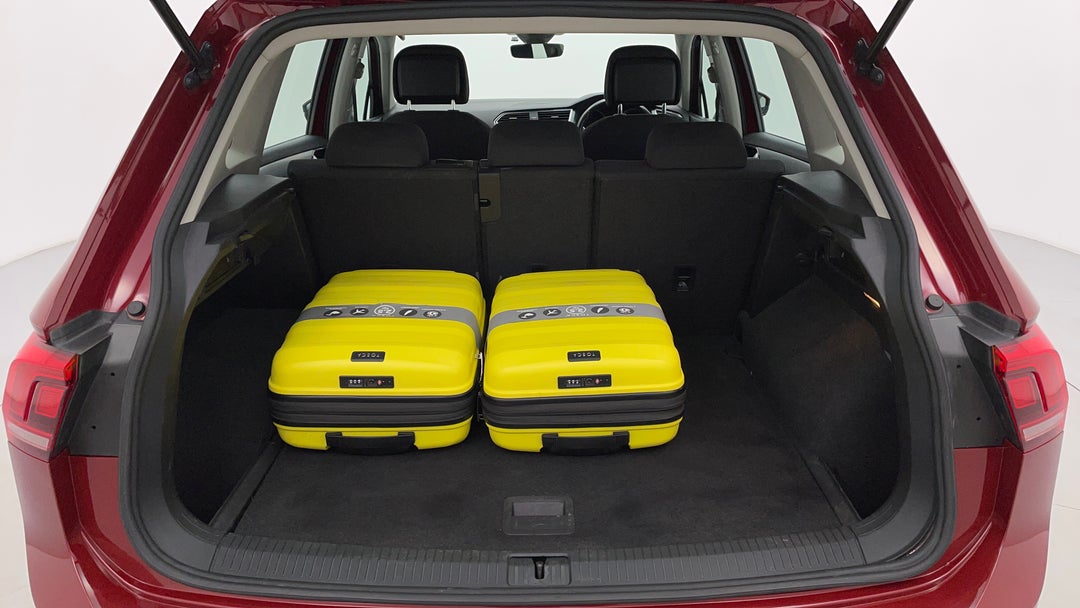 Boot Inside View with Luggage