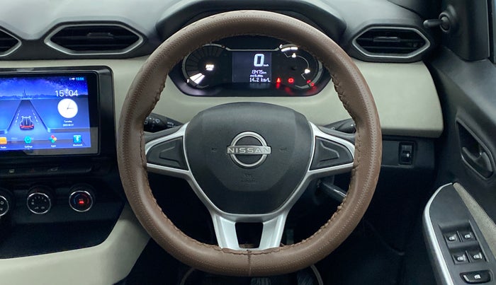 2021 Nissan MAGNITE XE, Petrol, Manual, 13,474 km, Steering Wheel Close Up