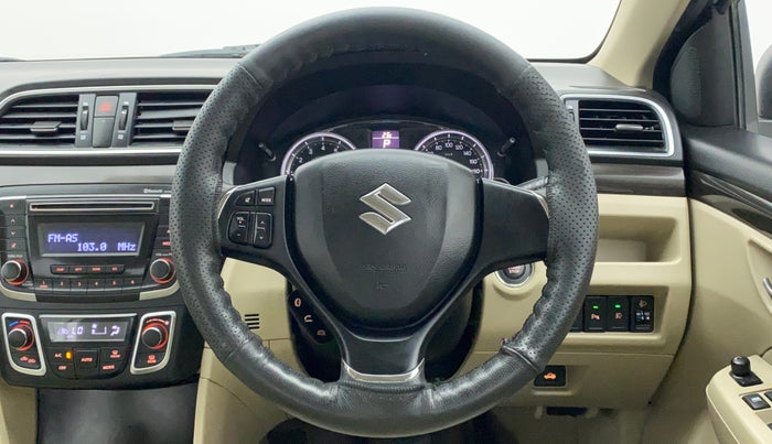 2017 Maruti Ciaz ZETA 1.4  AT PETROL, Petrol, Automatic, 59,305 km, Steering Wheel Close Up