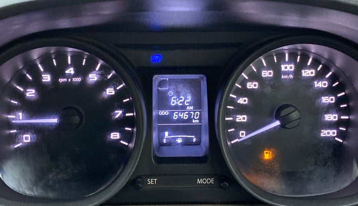 2018 Tata Tiago XT 1.2 REVOTRON, Petrol, Manual, 64,666 km, Odometer Image