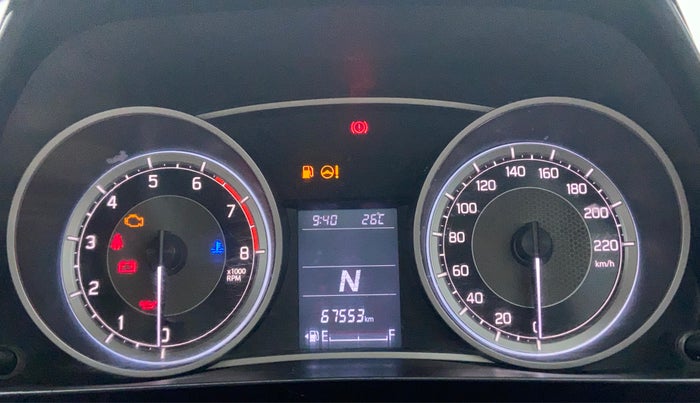 2017 Maruti Dzire VXI AMT, Petrol, Automatic, 68,170 km, Odometer View