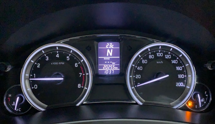 2018 Maruti Ciaz ALPHA 1.4 VVT AMT, Petrol, Automatic, 20,315 km, Odometer Image