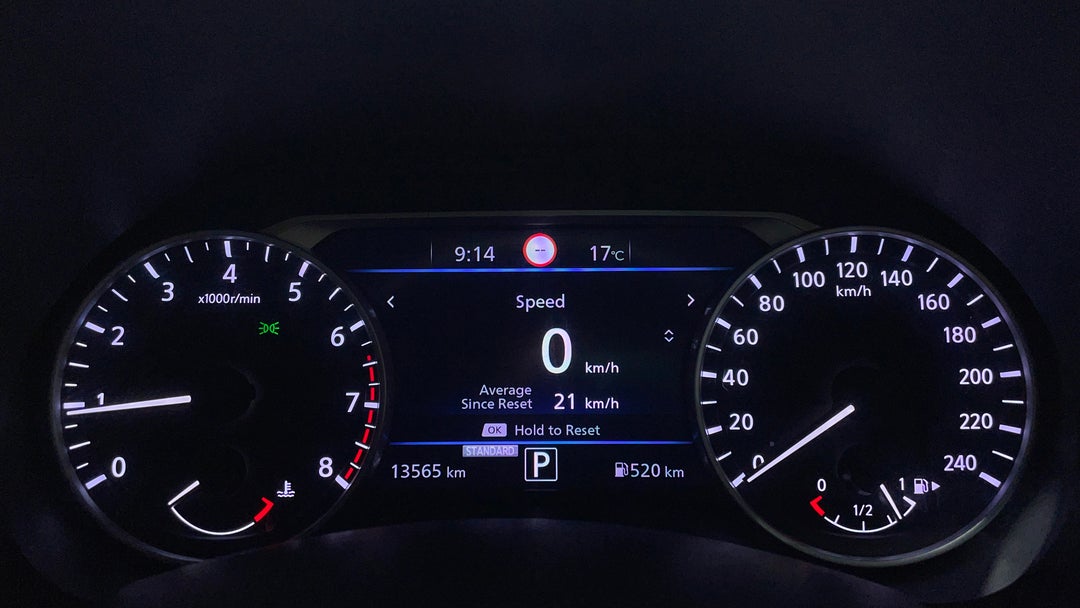 2023 Nissan Juke St-l, Automatic, 13565 km, Odometer View