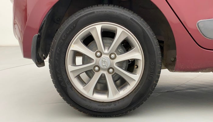 2016 Hyundai Grand i10 ASTA AT 1.2 KAPPA VTVT, Petrol, Automatic, 39,583 km, Right Rear Wheel