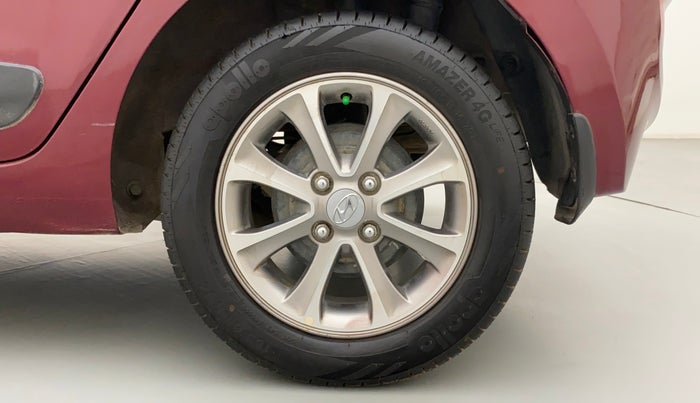 2016 Hyundai Grand i10 ASTA AT 1.2 KAPPA VTVT, Petrol, Automatic, 39,583 km, Left Rear Wheel