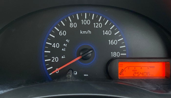 2018 Datsun Go Plus T, Petrol, Manual, 25,406 km, Odometer Image
