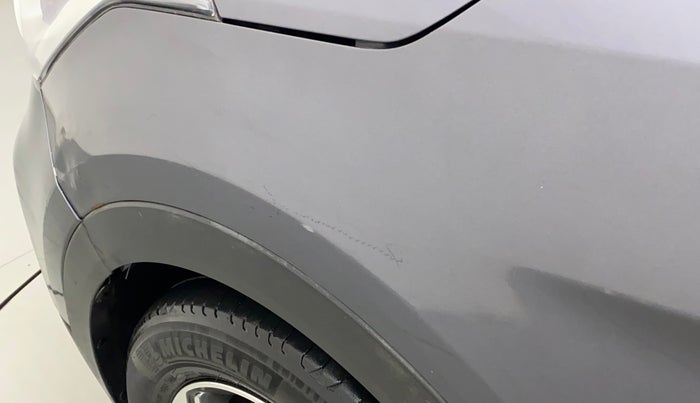 2018 Hyundai Creta SX (O) 1.6 PETROL, Petrol, Manual, 80,751 km, Left fender - Slightly dented