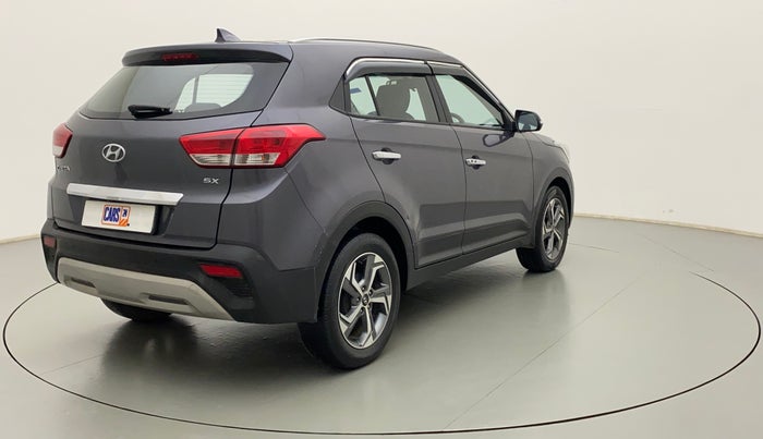 2018 Hyundai Creta SX (O) 1.6 PETROL, Petrol, Manual, 80,751 km, Right Back Diagonal