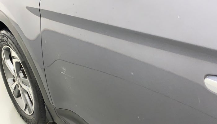 2018 Hyundai Creta SX (O) 1.6 PETROL, Petrol, Manual, 80,751 km, Front passenger door - Slightly dented