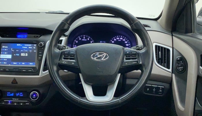 2018 Hyundai Creta SX (O) 1.6 PETROL, Petrol, Manual, 80,751 km, Steering Wheel Close Up