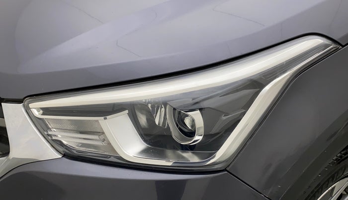 2018 Hyundai Creta SX (O) 1.6 PETROL, Petrol, Manual, 80,751 km, Left headlight - Daytime running light not functional