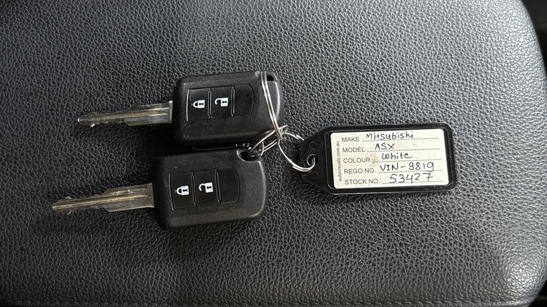 2019 Mitsubishi ASX Es Adas ( 2WD), Automatic, 80774 km, Key Close-up