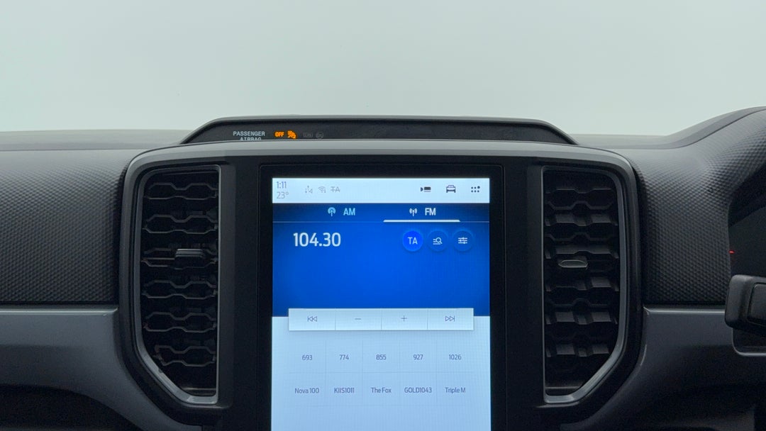 2023 Ford Ranger Xl 2.0 (4x4), Automatic, 58058 km, Infotainment System