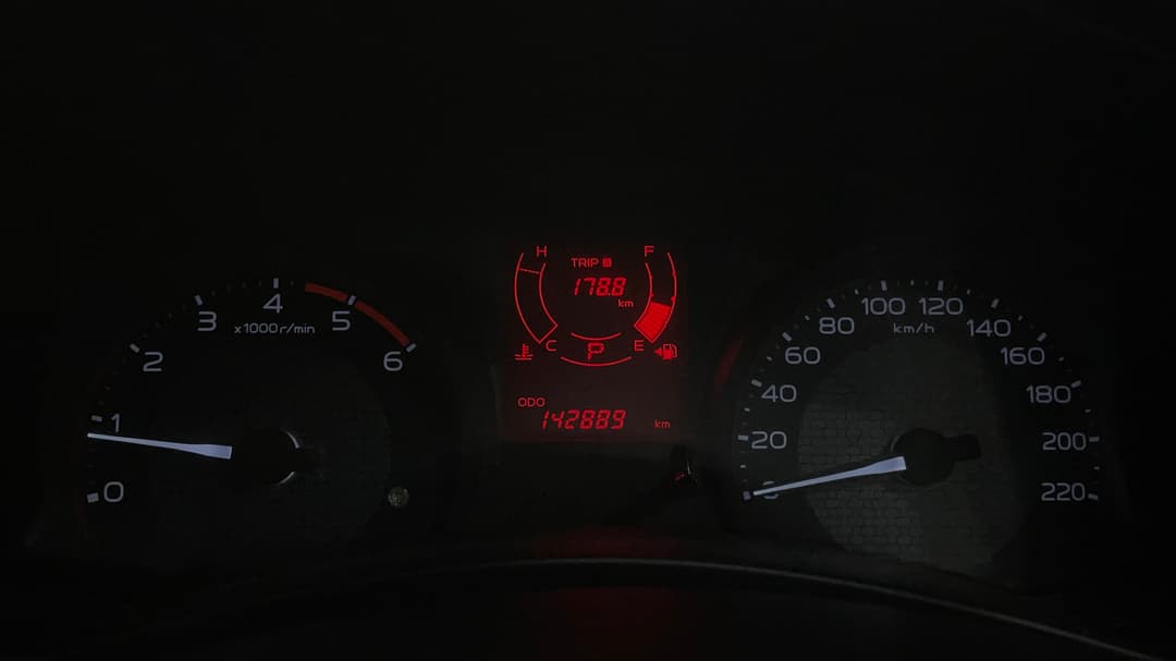 2017 Isuzu D-MAX Sx Hi-ride (4x2), Automatic, 142889 km, Odometer View