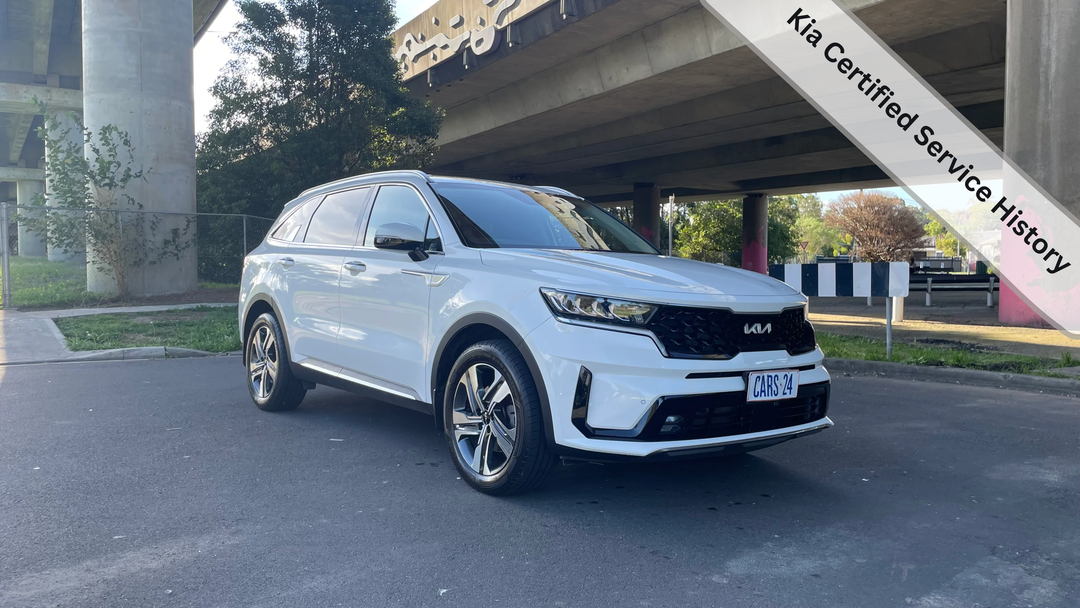 2022 Kia Sorento Sport+ 7 Seat, Automatic, 14473 km, Right Front Diagonal (45- Degree) View