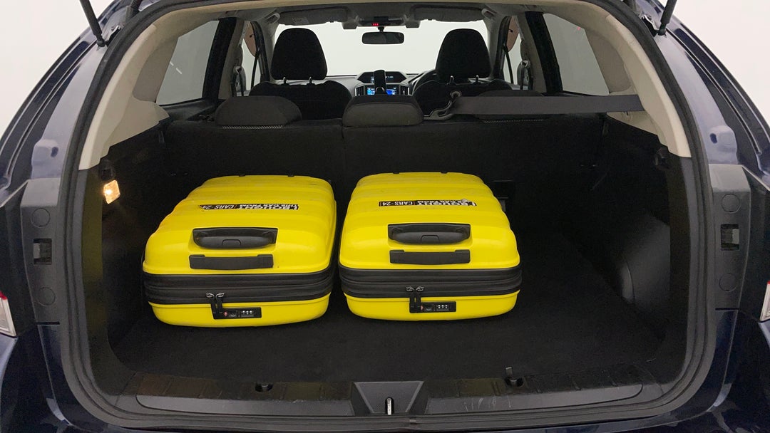 Boot Inside View with Luggage