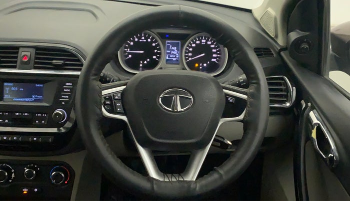 2016 Tata Tiago XZ PETROL, Petrol, Manual, 34,961 km, Steering Wheel Close Up