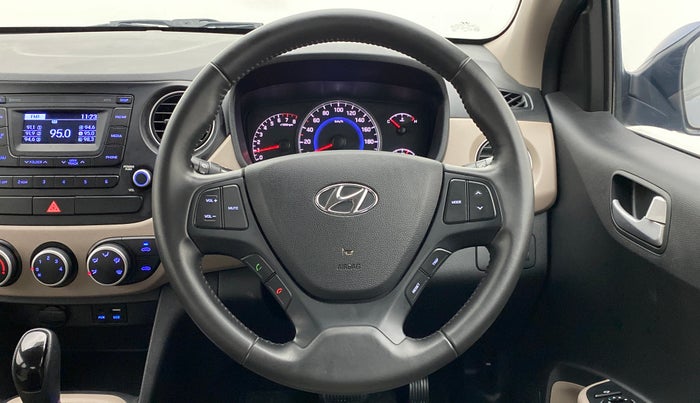 2016 Hyundai Grand i10 ASTA 1.2 AT VTVT, Petrol, Automatic, 14,840 km, Steering Wheel Close Up