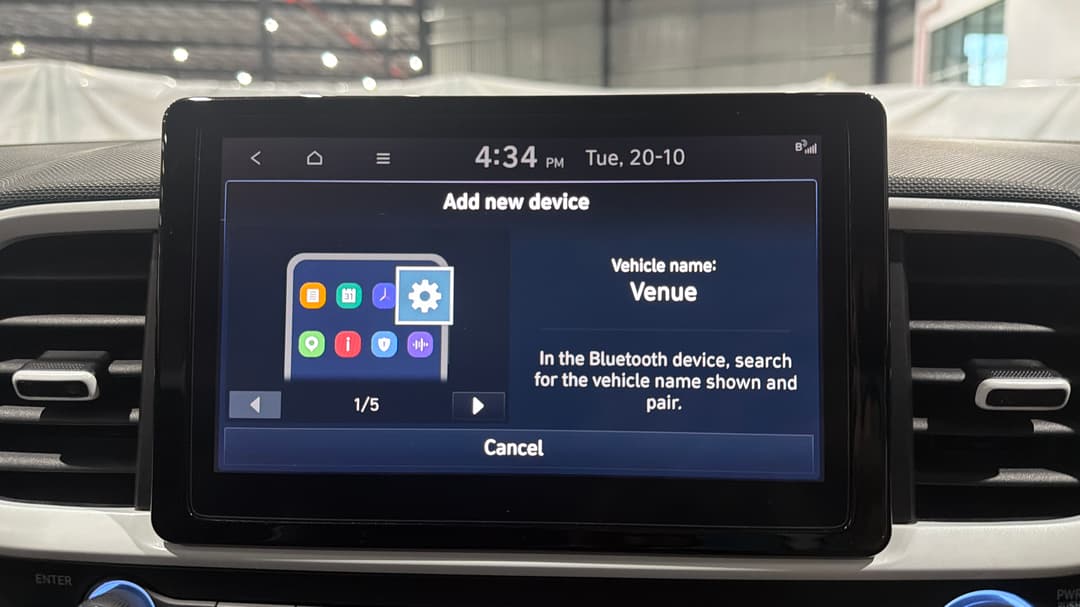 2023 Hyundai Venue Elite (black) Two-tone Roof, Automatic, 45977 km, Android/Apple Car Play