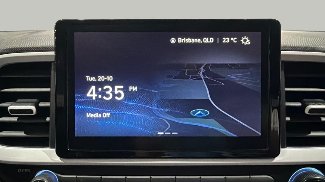 2023 Hyundai Venue Elite (black) Two-tone Roof, Automatic, 45977 km, Infotainment System