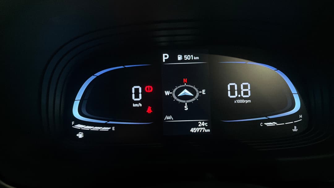 2023 Hyundai Venue Elite (black) Two-tone Roof, Automatic, 45977 km, Odometer View