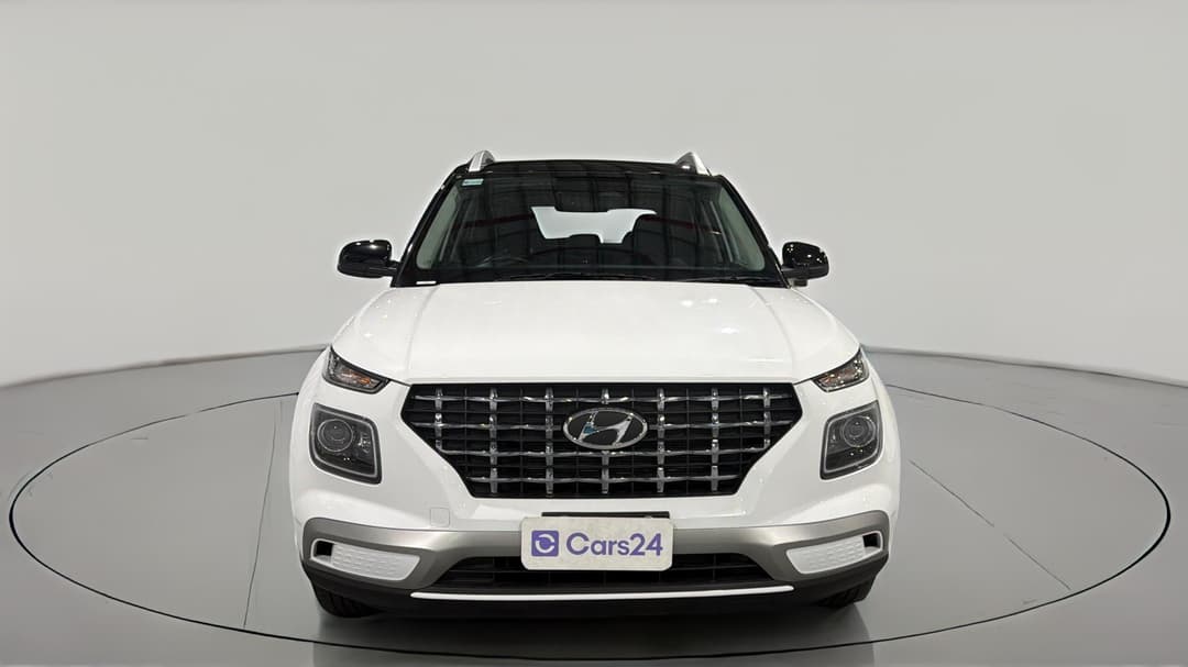2023 Hyundai Venue Elite (black) Two-tone Roof, Automatic, 45977 km, Front View