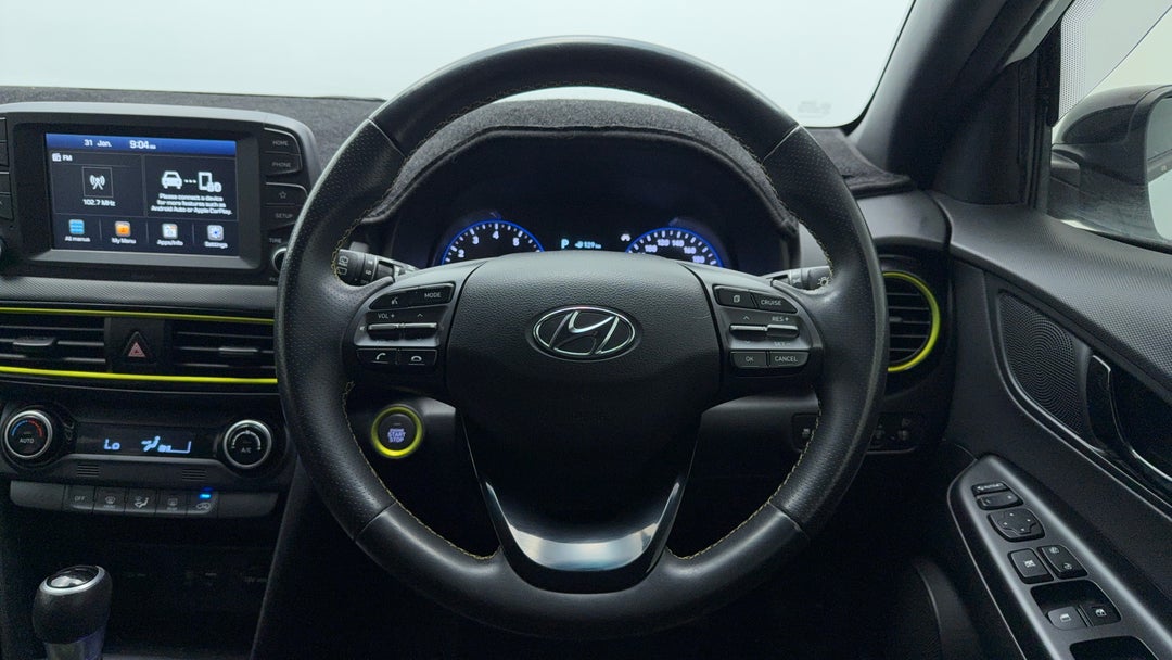 Steering Wheel Close-up
