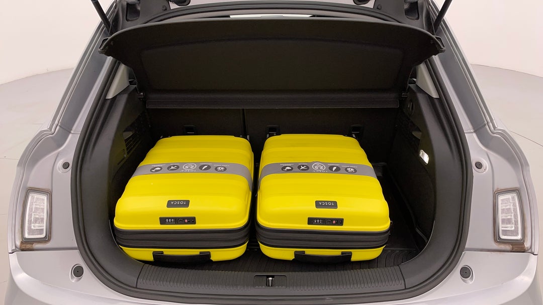 Boot Inside View with Luggage