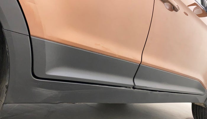 2017 Hyundai Creta E PLUS 1.6 PETROL, Petrol, Manual, 55,852 km, Right running board - Cladding has minor damage
