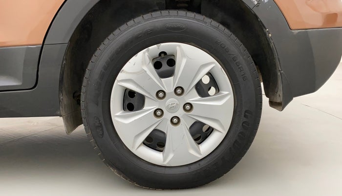 2017 Hyundai Creta E PLUS 1.6 PETROL, Petrol, Manual, 55,852 km, Left Rear Wheel