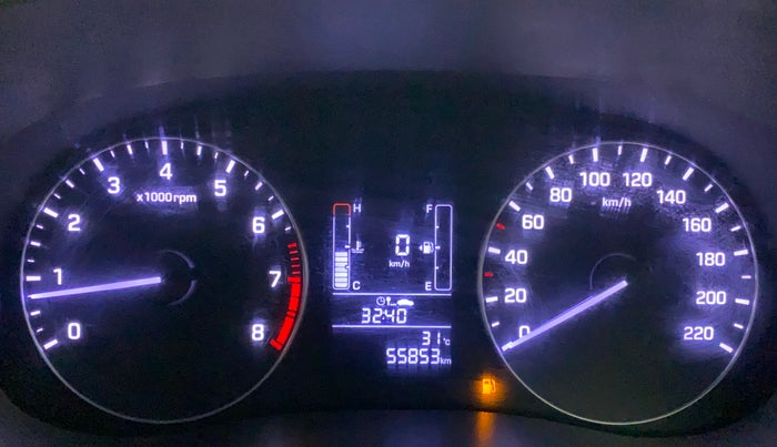 2017 Hyundai Creta E PLUS 1.6 PETROL, Petrol, Manual, 55,852 km, Odometer Image