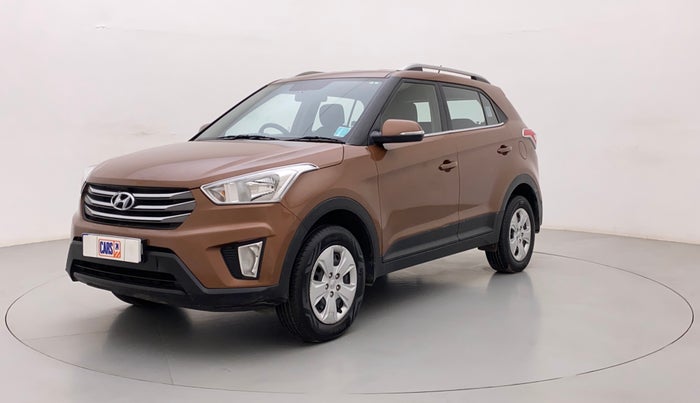 2017 Hyundai Creta E PLUS 1.6 PETROL, Petrol, Manual, 55,852 km, Left Front Diagonal