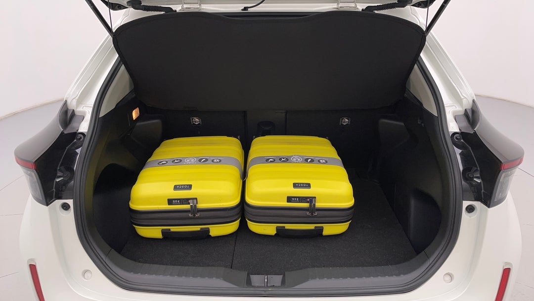 Boot Inside View with Luggage