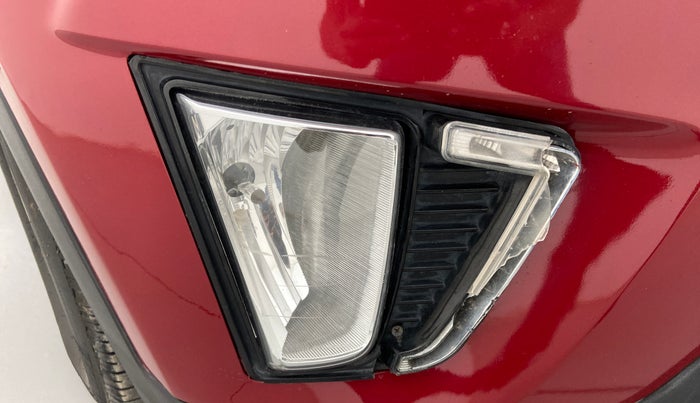 2017 Hyundai Creta SX 1.6 DIESEL, Diesel, Manual, 99,288 km, Right fog light - Not fixed properly