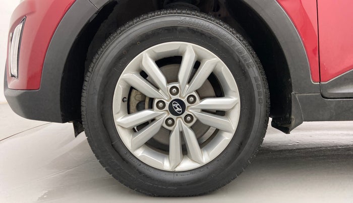 2017 Hyundai Creta SX 1.6 DIESEL, Diesel, Manual, 99,288 km, Left Front Wheel
