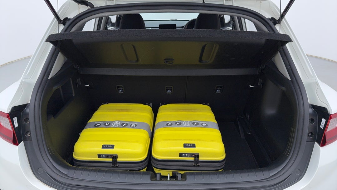 Boot Inside View with Luggage