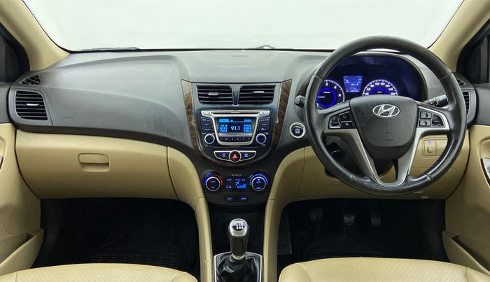 2015 Hyundai Verna FLUIDIC 1.6 CRDI S (o), Diesel, Manual, 63,476 km, Dashboard