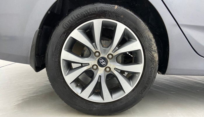 2015 Hyundai Verna FLUIDIC 1.6 CRDI S (o), Diesel, Manual, 63,476 km, Right Rear Wheel