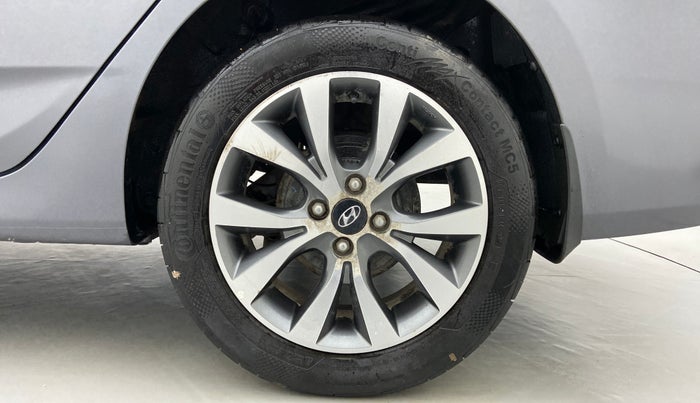 2015 Hyundai Verna FLUIDIC 1.6 CRDI S (o), Diesel, Manual, 63,476 km, Left Rear Wheel