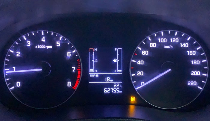 2016 Hyundai Creta 1.6 SX PLUS VTVT, Petrol, Manual, 63,227 km, Odometer Image
