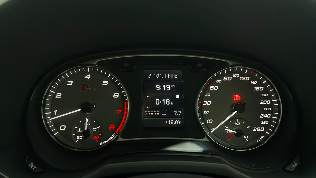 2018 Audi S1 Sportback 2.0 Tfsi Quattro, Manual, 23838 km, Odometer View